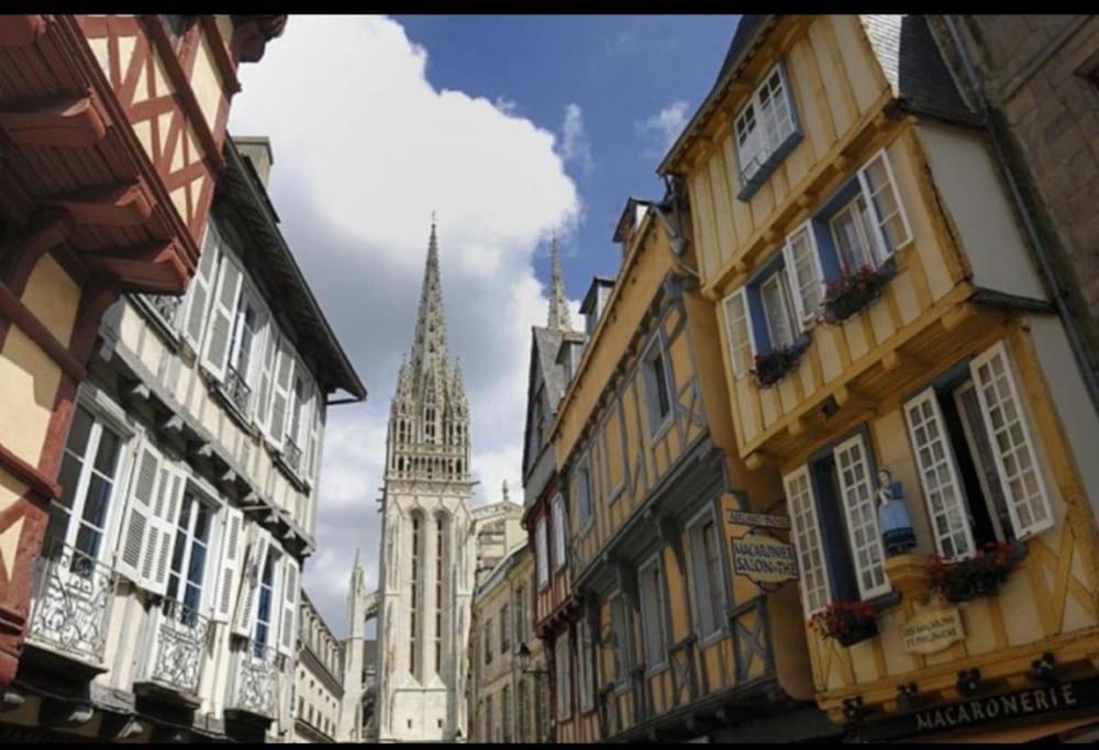 Maison Hyper Centre Ville - 4 Pers - 2 Places De Parking Gratuites 坎佩尔 外观 照片